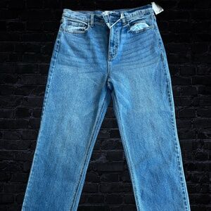 Cello High Rise Straight jeans Medium Wash SIZE 13 NWT